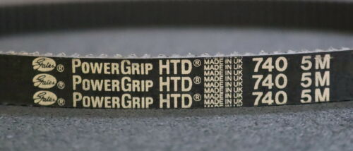 GATES POWERGRIP Zahnriemen Timing belt 5M Länge 740mm Breite 18mm - unbenutzt