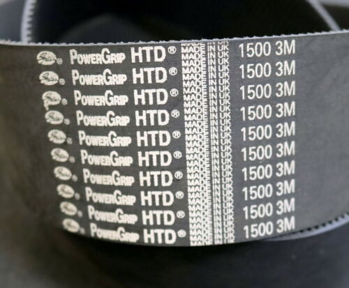 GATES POWERGRIP Zahnriemen Timing belt 3M Länge 1500mm Breite 60mm - unbenutzt