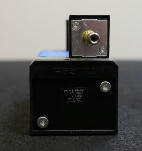 FESTO Magnetventil magnetic valve JMVH-5/2-D-3-C Nr. 151871 2-10bar 28-145psi