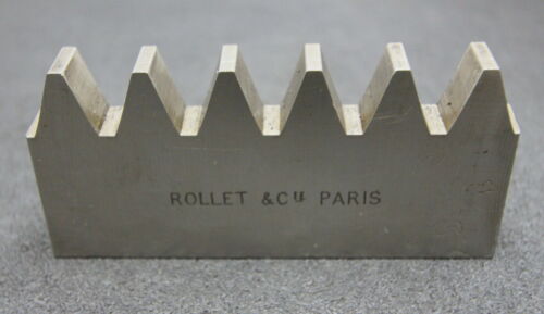 ROLLET PARIS Hobelkamm rack cutter m= 6 Angle 20°