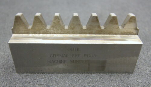 DELTAL Hobelkamm rack cutter m= 5 Angle 20° 110x20mm