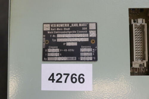 VEB NUMERIK Steuergerät TDR 700 - 110 Antriebs-Steller 280 x 250 x 160 mm 7,8kg