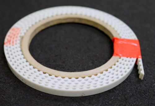 Zahnriemen T 5 offen Stahl Länge ca. 1500mm Breite 6mm - unbenutzt