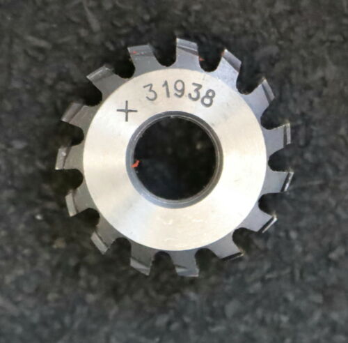MIKRON Wälzfräser No. 31938 - Ø24x8xØ8mm 1gg. Rechts 15 Spanuten