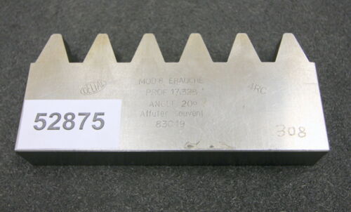DELTAL Hobelkamm rack cutter m= 8 Angle 20° 150x25mm