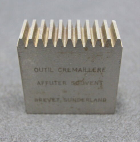 ROLLET PARIS Hobelkamm rack cutter f. MAAG-Wälzhobelmaschinen DP16 Angle 29° Z=11