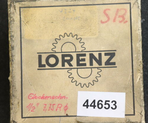 LORENZ Glockenschneidrad für Rollkettenrad DIN8197 Tlg. 1/2" x Rollend. 7,75mm