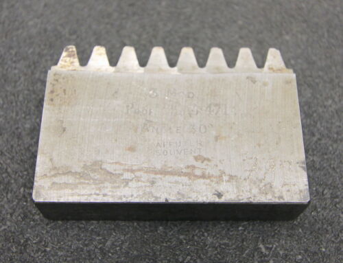 SUNDERLAND Hobelkamm rack cutter f. MAAG-Wälzhobelmaschinen m= 3 Angle 30° 77x19mm