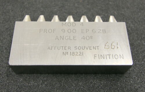 ROLLET PARIS Hobelkamm rack cutter m= 4 Angle 20°