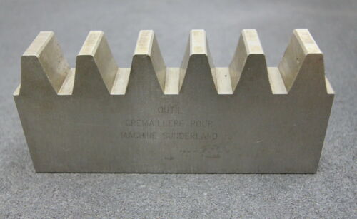 DELTAL Hobelkamm rack cutter m= 8 Angle 14°30 150x25mm