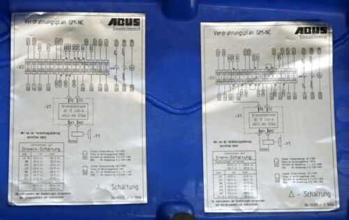 ABUS Getriebedeckel Nr 6388 Kunststoff Best. 47610 f. ABUS Kettenzug GM1 125-250