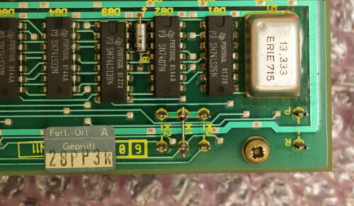 SIEMENS SIMATIC Messkreisbaukarte 03310 A/B Typ 03311-B gebraucht - ok