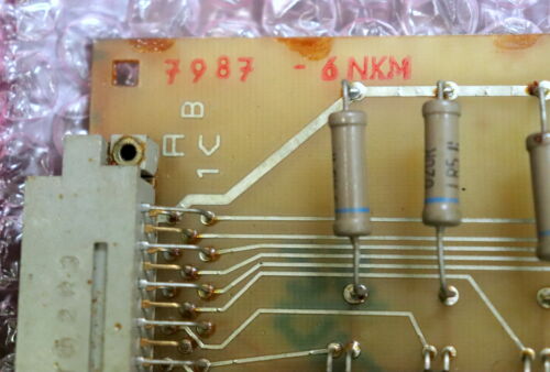 VEM NUMERIK RFT DDR Platine 54479 7987-6 NKM RFT 54479 gebraucht - ok