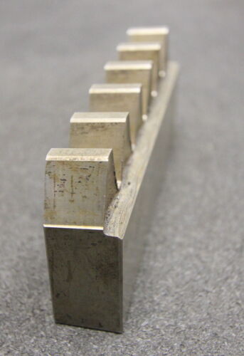 DELTAL Hobelkamm rack cutter m= 6,5 Angle 20° 120x20mm