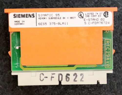 SIEMENS SIMATIC S5 EPROM 6ES5375-8LA11 E-Stand 02 unbenutzt