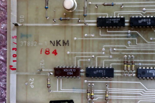 VEM NUMERIK RFT DDR Steuerungsplatine Platine 37892-1 NKM 4701-4 aB RFT 54975