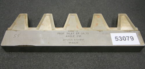 ROLLET PARIS Hobelkamm rack cutter m= 17 Angle 29°