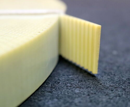 NSW Zahnriemen T 5 offen Stahl Länge ca. 100000mm Breite 25mm - unbenutzt