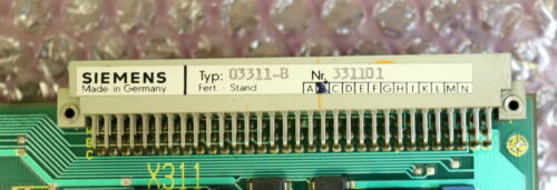 SIEMENS SIMATIC Messkreisbaukarte 03310 A/B Typ 03311-B gebraucht - ok