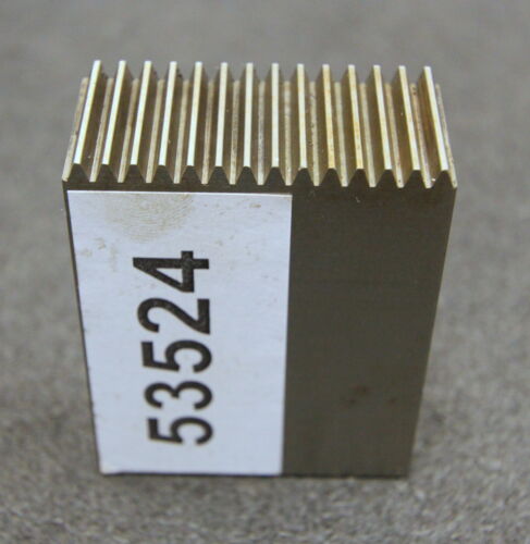 DELTAL Hobelkamm rack cutter m= 1 Angle 20° 44x20mm