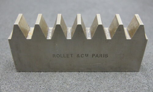 ROLLET PARIS Hobelkamm rack cutter f. MAAG-Wälzhobelmaschinen m= 5,5 Angle 20° Z=7
