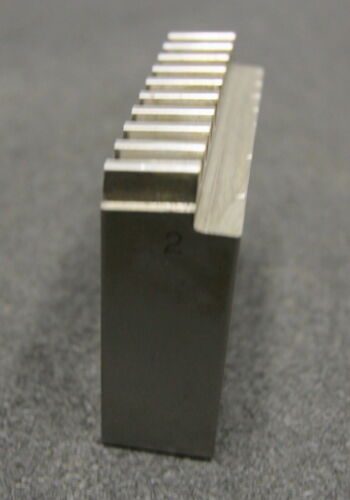 DELTAL Hobelkamm rack cutter DP12 Angle 14°30 67x20mm