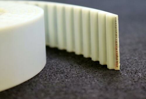 Zahnriemen T 10 offen Stahl Länge ca. 2000mm Breite 32mm - unbenutzt