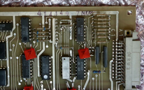 VEM NUMERIK RFT DDR Steuerungsplatine 414149-7 NKM 590136-3 gebraucht - ok