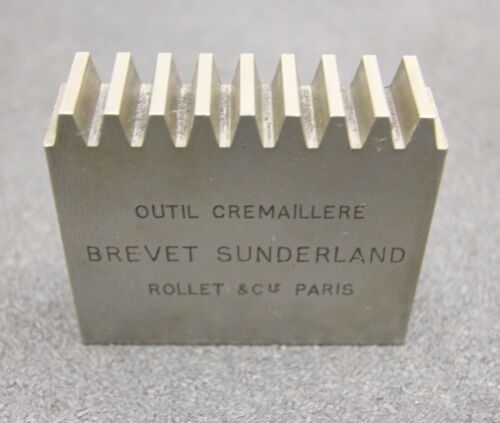 ROLLET PARIS Hobelkamm rack cutter m= 2,25 Angle 29°