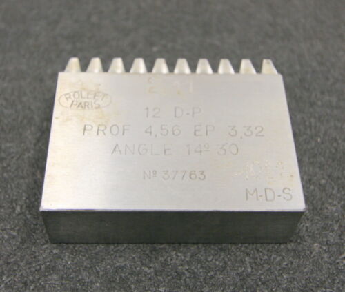 ROLLET PARIS Hobelkamm rack cutter DP12 Angle 14°30