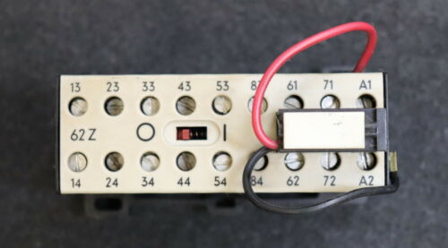 SIEMENS Hilfsschütz 3TJ1002-0BB4 6S + 2Ö Uc=24VDC 2W mit Entstördiode LG-S00