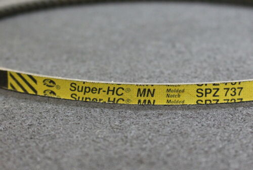 GATES Schmal-Keilriemen gezahnt Super-HC Profil SPA737 Oil & Heat resistant