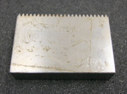 DELTAL Hobelkamm rack cutter m= 1 Angle 20° 76x20mm