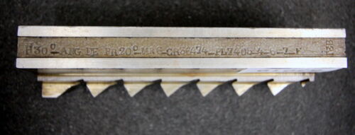 Hobelkamm rack cutter m= 6 Angle 20° 160x30mm 7 Zähne