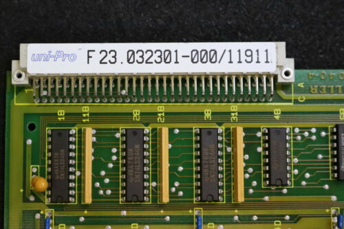 HELLER / uni-Pro Steuerungskarte MUB F 23.032301 Seriennr. 11911 generalüberholt
