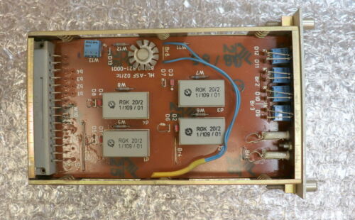 ORSTA HYDRAULIK Einschub-Kassette HL-ASF02/1C 87360.821-0001 Bl.5 D01 gebraucht