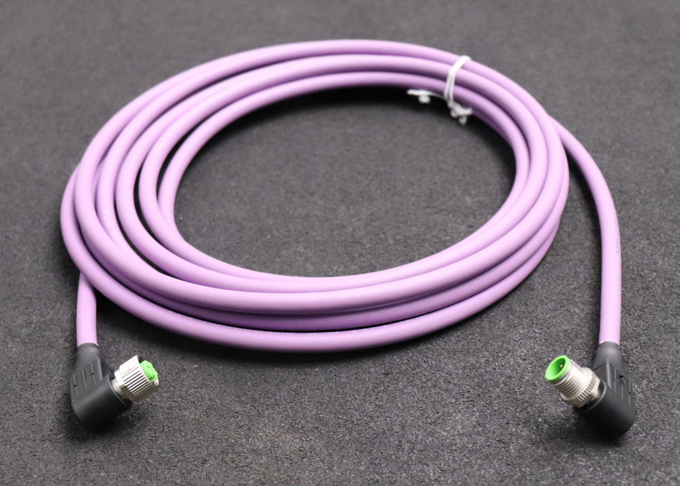 MURR M12 St. 90° / M12 Bu. 90° B-kod. geschirmt Art.-Nr. 7000-44021-8400500