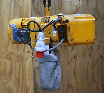 KITO Elektrokettenzug ER2-005 IS 500kg 10m Kette Hub 16/4m/min mit Umrichter für Sanftanlauf, überholt