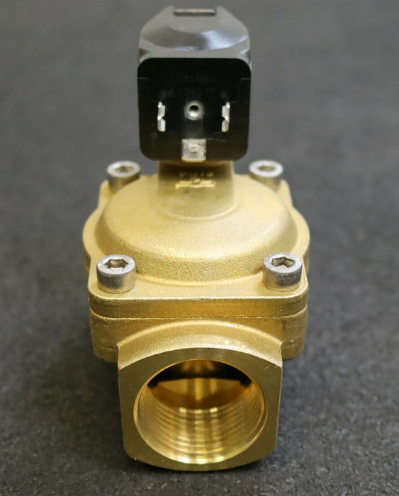 BUSCHJOST Hydraulik-Magnetventil 1" 8240400.9101 24V PA 0,1-16bar 8W unbenutzt