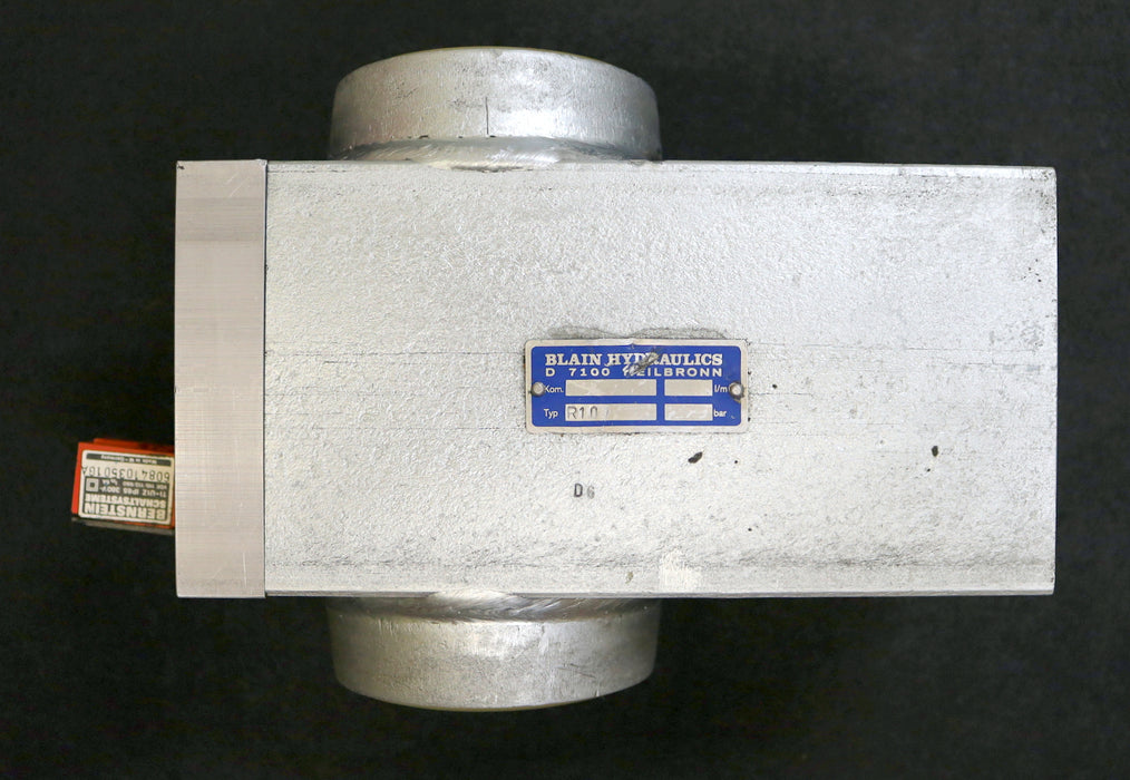 BLAIN HYDRAULICS Rohrbruchventil R10 3" NW80 für SCHMIDT AUFZÜGE mit Bernstein