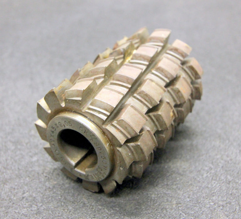 KLINGELNBERG Keilwellenwälzfräser spline hob 6 Keile 36,1x42x45x8,05 mit Höcker