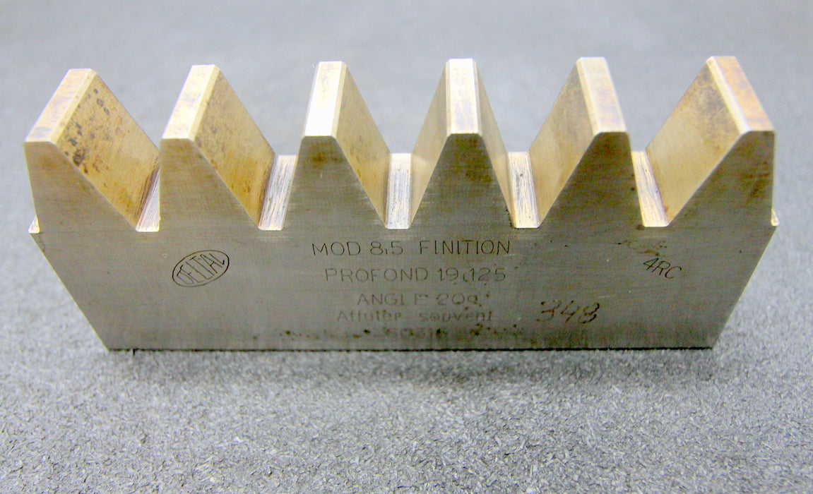 DELTAL Hobelkamm rack cutter m= 8,5 160x25mm HSS