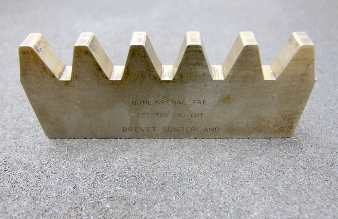 ROLLET PARIS Hobelkamm rack cutter m= 8 Angle 20°