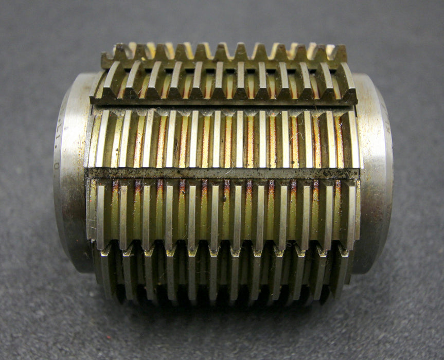 SAAZOR Stollenwälzfräser involute spline hob m= 1,8mm 15° EGW Ø80x90xØ27mm LKN