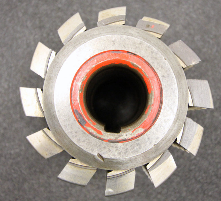 SAAZOR Stollenwälzfräser involute spline hob Vorfräser m=5mm 18°13´ EGW 1gg. Re.