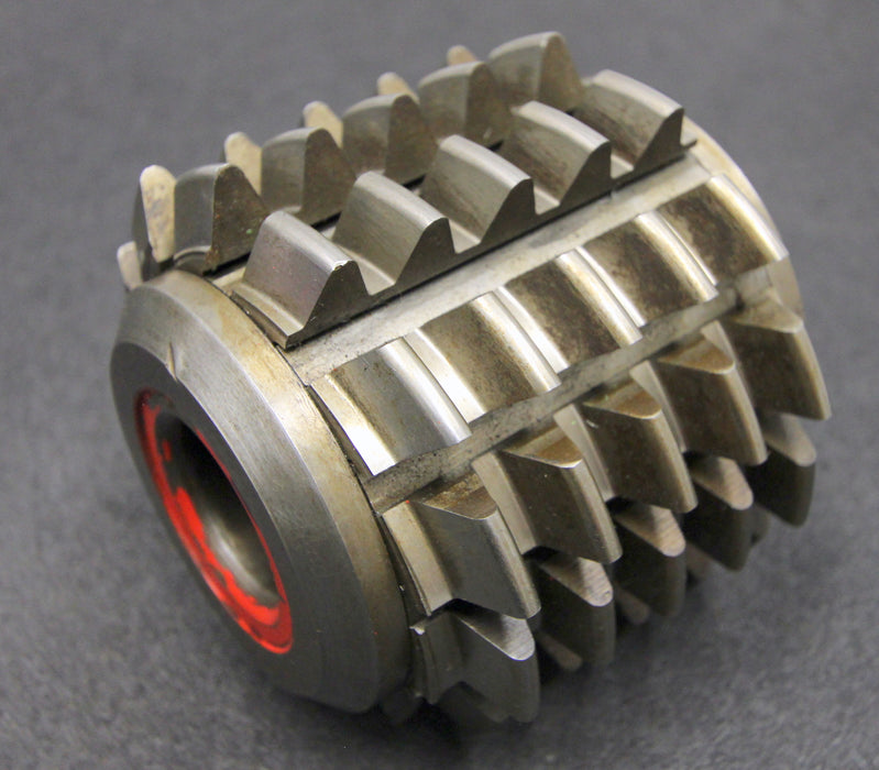 SAAZOR Stollenwälzfräser involute spline hob Vorfräser m=5mm 18°13´ EGW 1gg. Re.