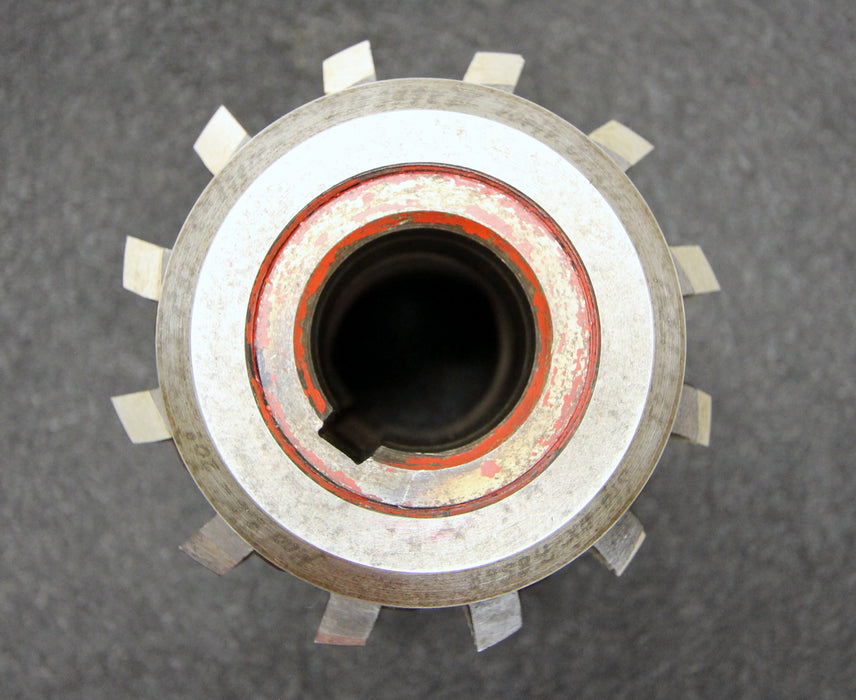 SAAZOR Stollenwälzfräser involute spline hob Vorfräser m= 2,5mm BP III 20°