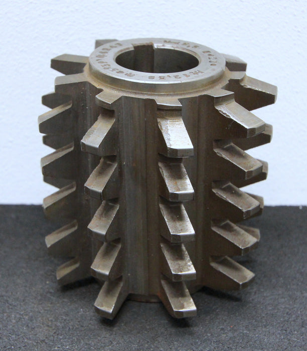 Vollstahlwälzfräser gear hob m= 5,5mm 20° EGW Ø100x100xØ32mm mit LKN 1gg. Rechts