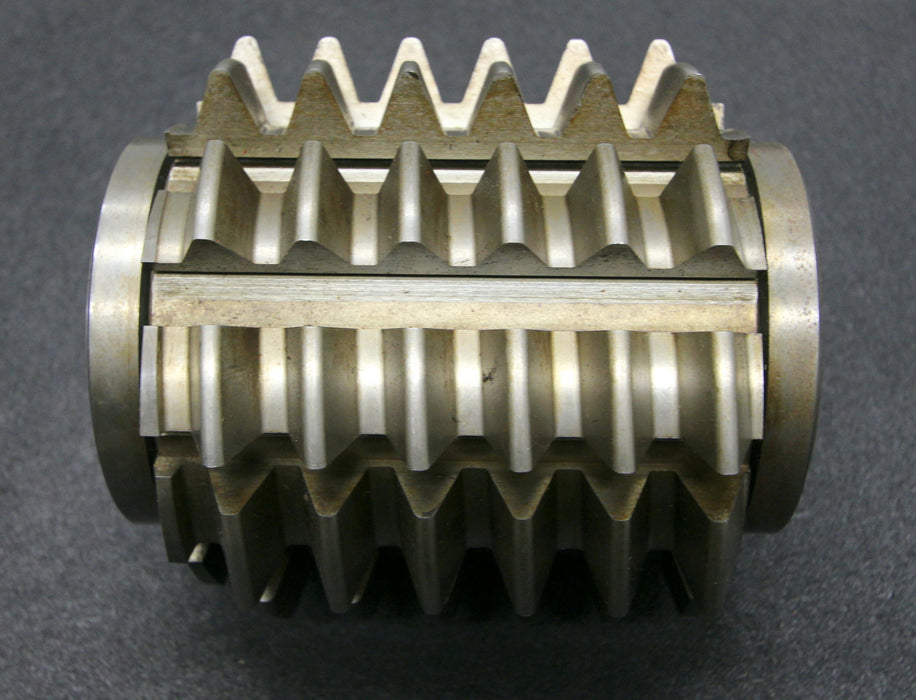 FETTE Stollenwälzfräser involute spline hob m= 6,5mm BP IV DIN3972 20° EGW