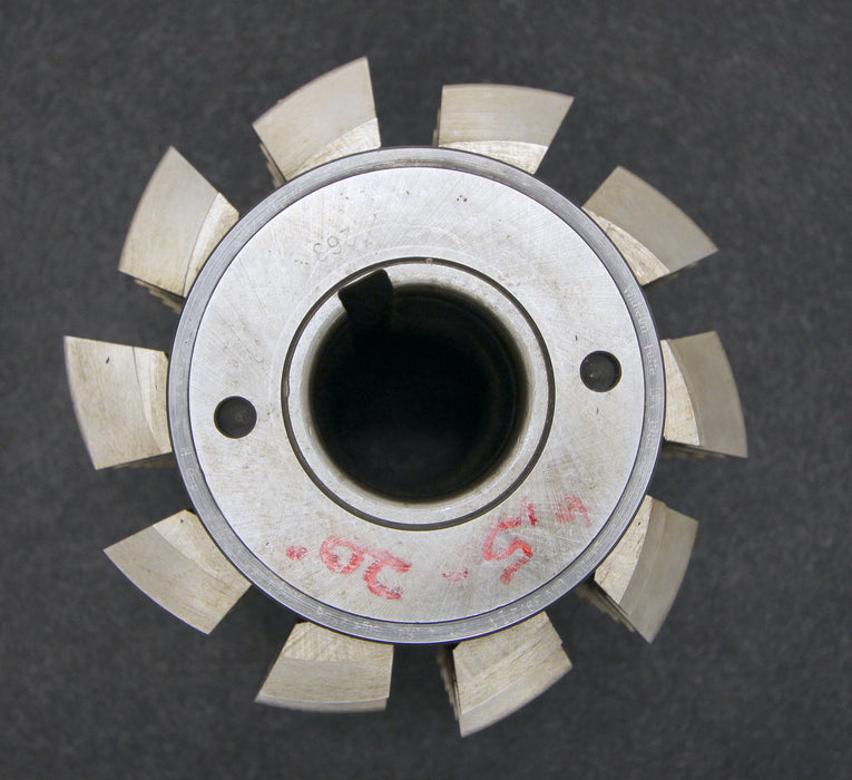 FETTE Stollenwälzfräser involute spline hob m= 6,5mm BP IV DIN3972 20° EGW